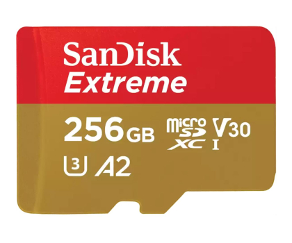Nośnik pamięci Karta pamięci SANDISK Extreme microSD 256GB 190MB/s SDSQXAV-256G-GN6MA